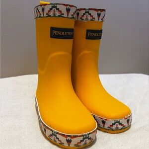 Pendleton Tucson Mid Yellow Kids Boot